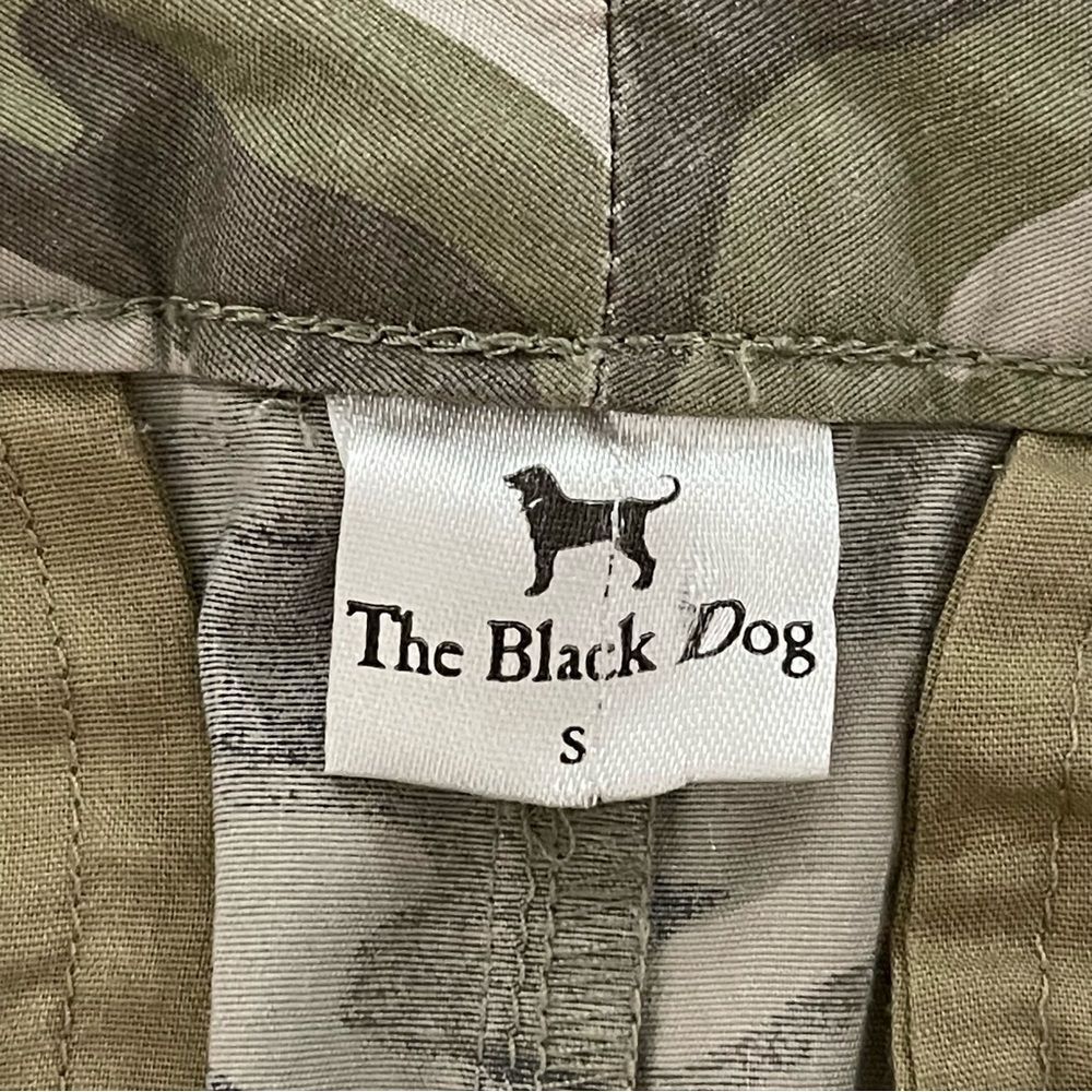 The Black Dog Camouflage Cargo Skirt Camo Straight Cotton Pockets Casual Women S - Picture 3 of 15